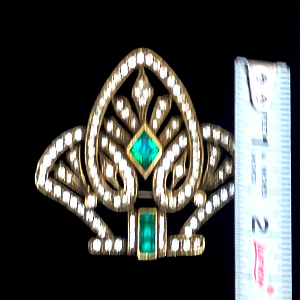 Rare, couture, pristine Les Bernard brooch - Picture 4 of 6